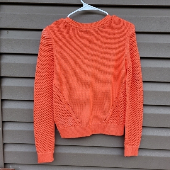 GAP Kids Stitch Sweater In Blood Orange - Picture 2 of 4